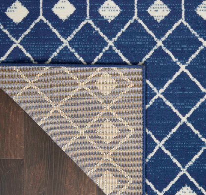Marrakesh Area Rug - Navy - Classic Carolina Home