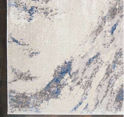 Edenton Area Rug - Blue/Ivory/Grey - Classic Carolina Home