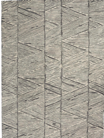 Denver Area Rug - White/Grey - Classic Carolina Home