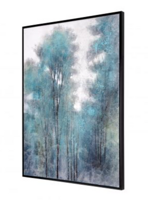 Emerald Woods 30" x 40" Hand Painted Canvas Art