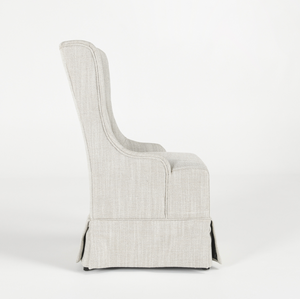 Melanie Wingback Dining Chair - Natural