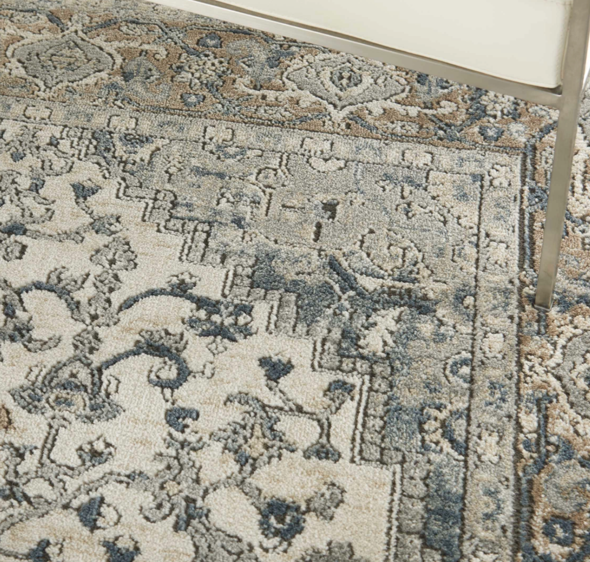 Quartz Area Rug - Ivory/Grey