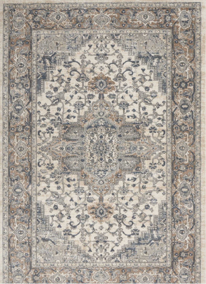 Quartz Area Rug - Ivory/Grey