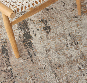 Matrix Area Rug - Cream/Grey