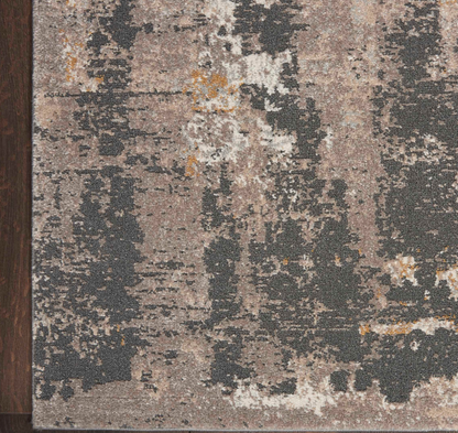 Matrix Area Rug - Cream/Grey