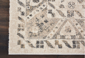 Fission Area Rug - Cream/Grey