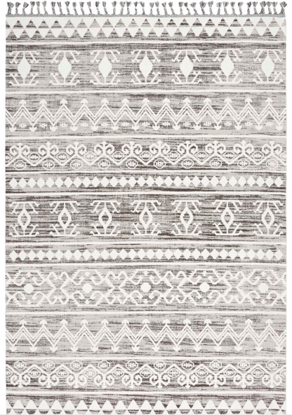 Azteca Area Rug - Ivory/Grey