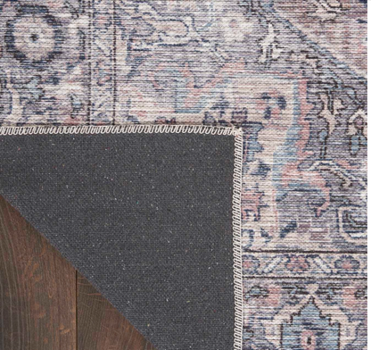 New Horizons Washable Area Rug - Grey/Multi