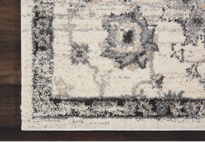 Fission Area Rug - Grey/Ivory