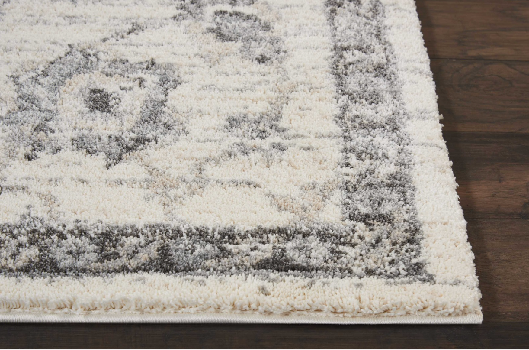Fission Area Rug - Grey/Ivory