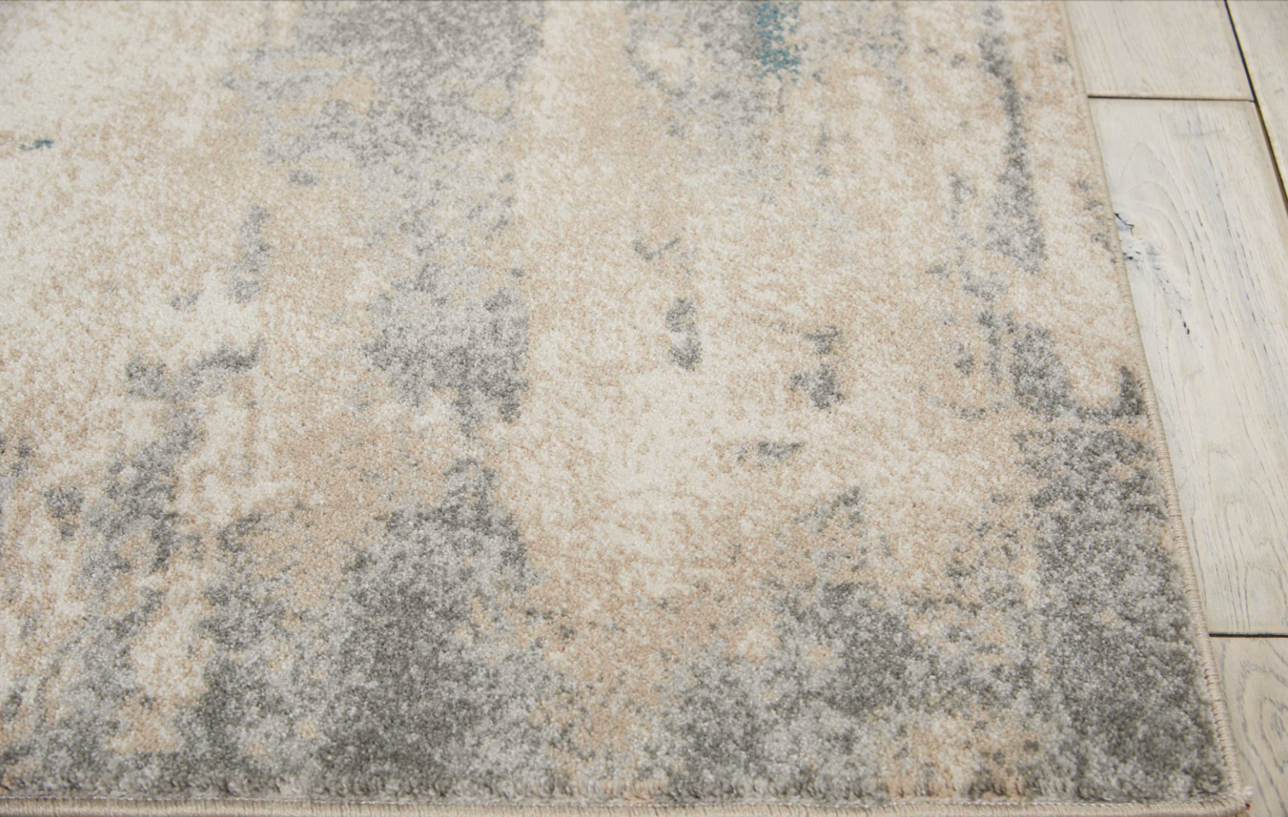 Mossimo Area Rug - Ivory/Teal