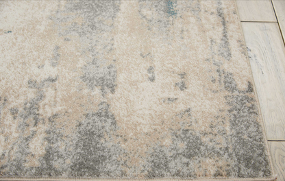 Mossimo Area Rug - Ivory/Teal