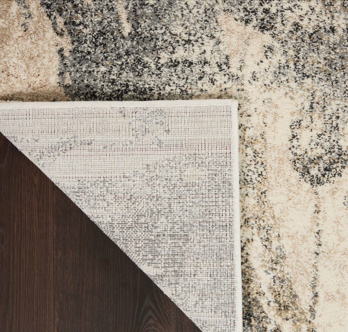 Fission Area Rug - Marble Cream/Grey