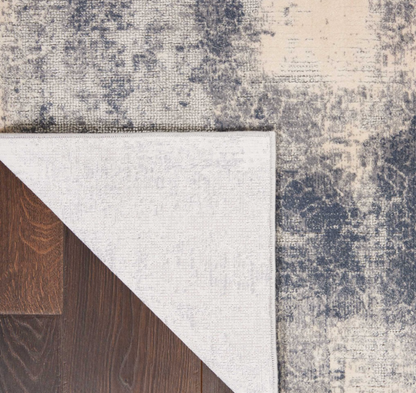 Cumulus Area Rug - Blue/Ivory