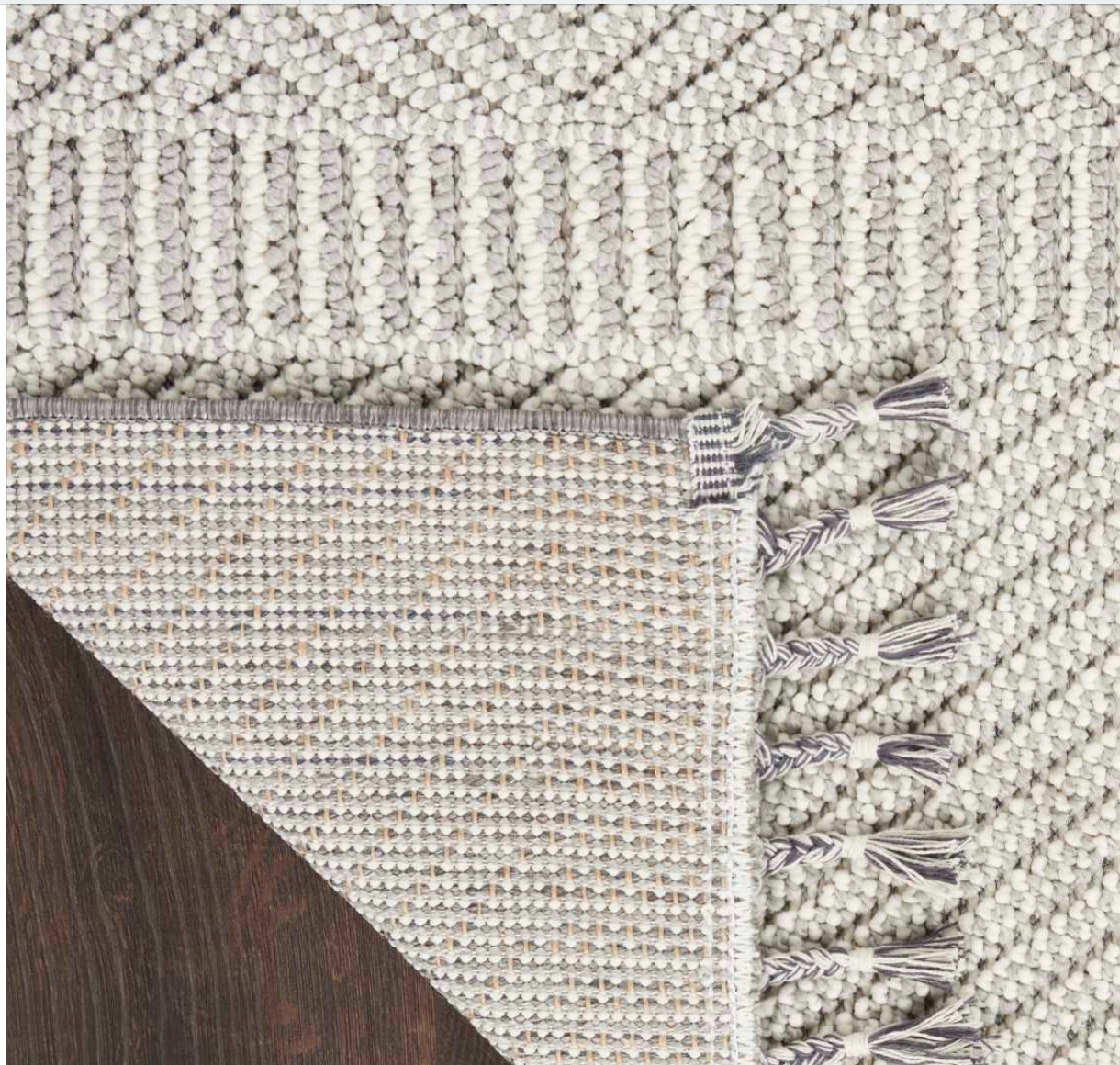 Baxter Area Rug - Grey/Ivory