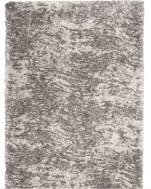 Lux Shag Area Rug - Charcoal Grey