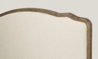 Greenville 82" Upholstered Bed - King - Sandstone