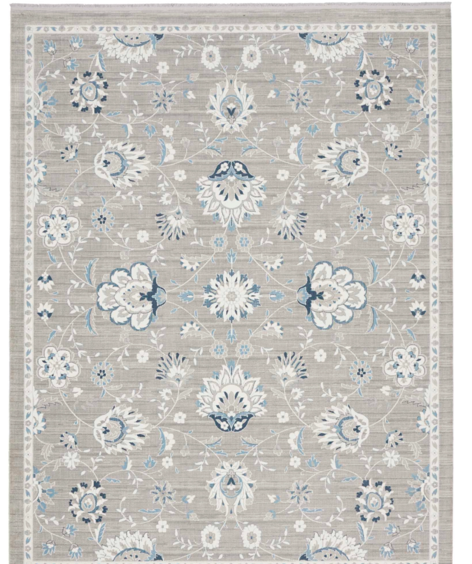 Gramercy Area Rug - Grey/Ivory