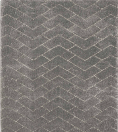 Diva Shag Area Rug - Grey
