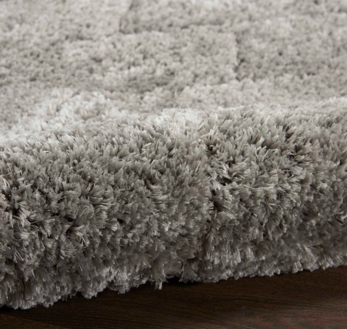 Diva Shag Area Rug - Grey