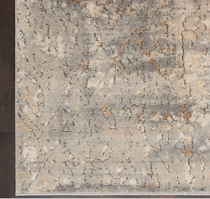 Quartz Area Rug - Beige/Grey