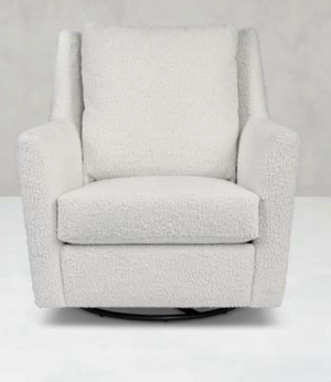 Hugo Express Ship 36" Swivel Glider Chair - Textured Taupe
