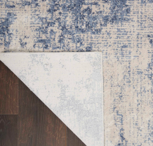 Edenton Area Rug - Ivory/Blue Abstract