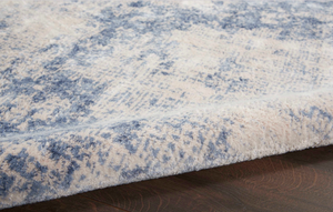 Edenton Area Rug - Ivory/Blue Abstract