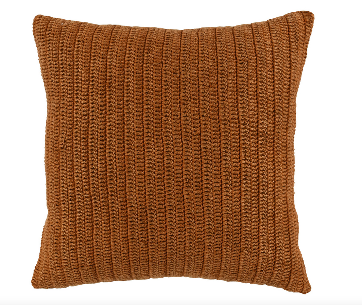 Macie 22x22 Pillow - Saffron