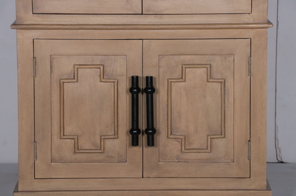 Lexi 39" 4 Door Cabinet - Beachwood