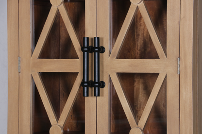 Lexi 39" 4 Door Cabinet - Beachwood
