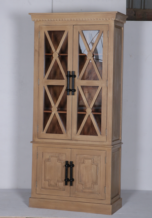 Lexi 39" 4 Door Cabinet - Beachwood
