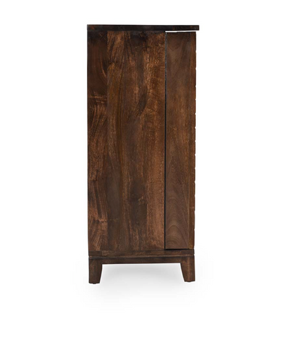 Viviani 36" 2 Door Bar Cabinet - Cocoa