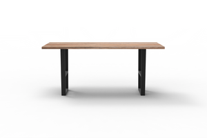 Wallace 84" Counter Height Gathering Table - Sandblasted Natural