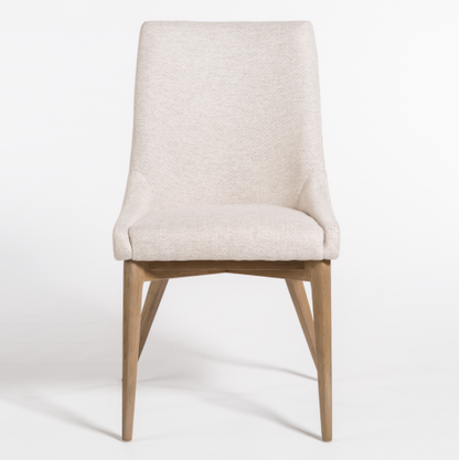Nicole Dining Chair - Sand + Ash - Classic Carolina Home