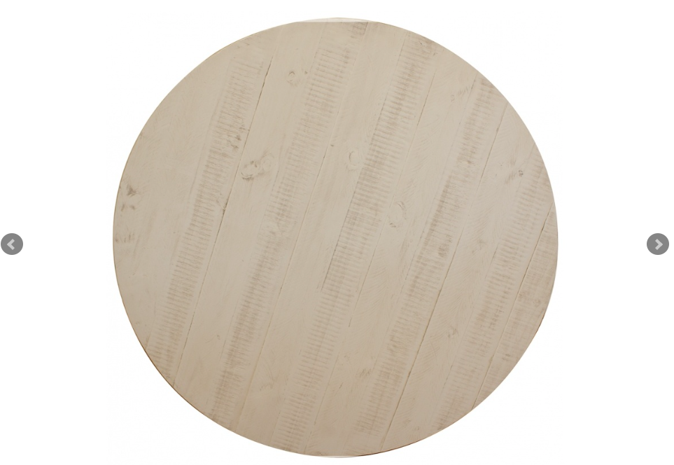 Branson 63" Round Dining Table - Stone - Classic Carolina Home