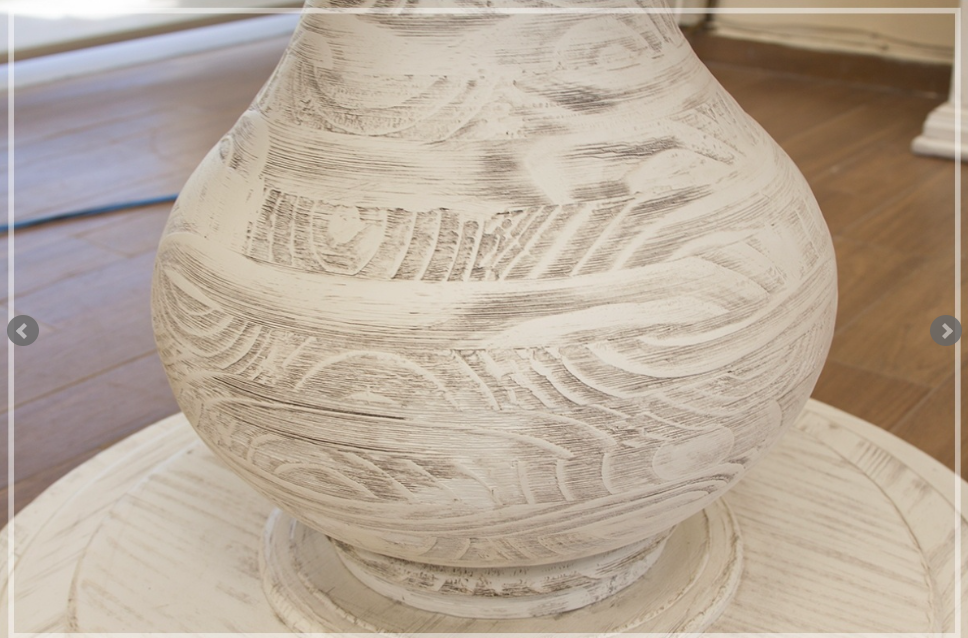 Branson 63" Round Dining Table - Stone - Classic Carolina Home