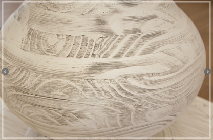 Branson 63" Round Dining Table - Stone - Classic Carolina Home