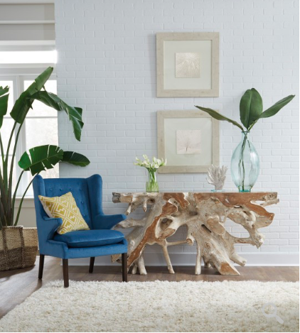 Randa 60" Cypress Root Console Table - Classic Carolina Home