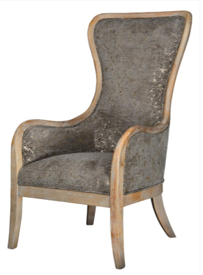 Clarksdale Arm Chair - Storm + Pecan - Classic Carolina Home