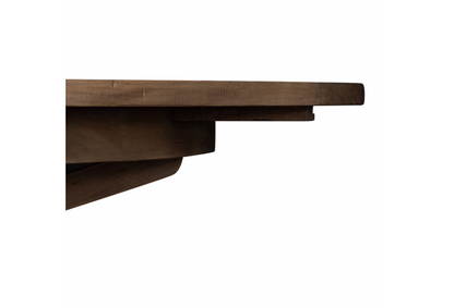 Celeste 63" - 79" Round Extension Dining Table - Rustic Ash - Classic Carolina Home