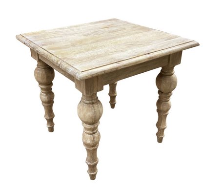 Salem 24" End Table - New White Wash