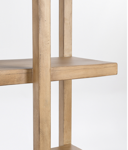 Hancock 48" Open Bookcase - Light Acacia