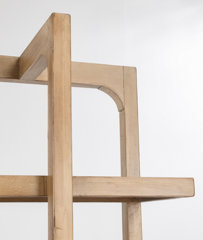 Hancock 48" Open Bookcase - Light Acacia