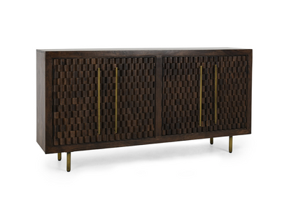 Harden 72" 4 Door Sideboard - Dark Ash