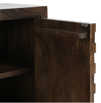 Harden 72" 4 Door Sideboard - Dark Ash