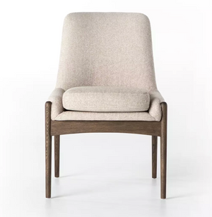 Brandon Dining Chair - Light Camel + Oak