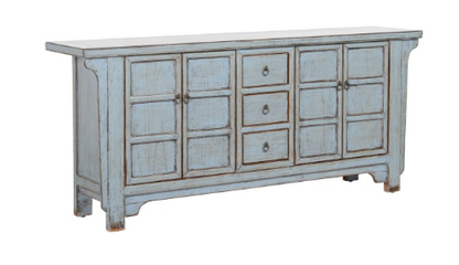 Creyton 77" Reclaimed Pine Sideboard - Classic Carolina Home