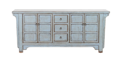 Creyton 77" Reclaimed Pine Sideboard - Classic Carolina Home