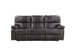 James 85" Power Motion Reclining Sofa - Charcoal - Classic Carolina Home